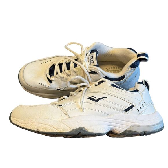 Everlast Sport Men’s White Navy Louis Sneakers Shoes Size US 10W - Picture 4 of 9